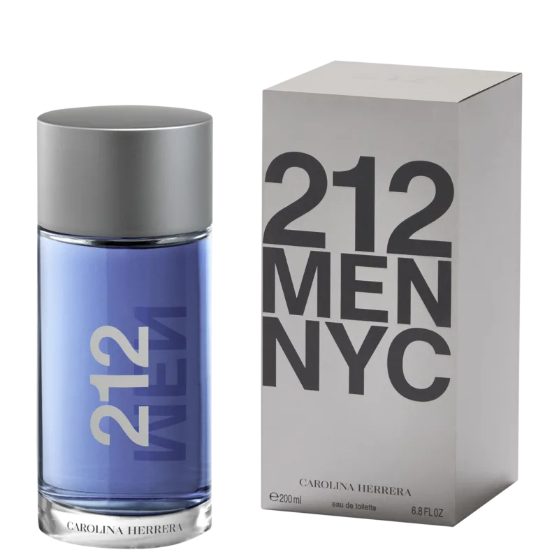 212 Men - Carolina Herrera Eau de Toilette - Perfume Masculino - Imagem 2