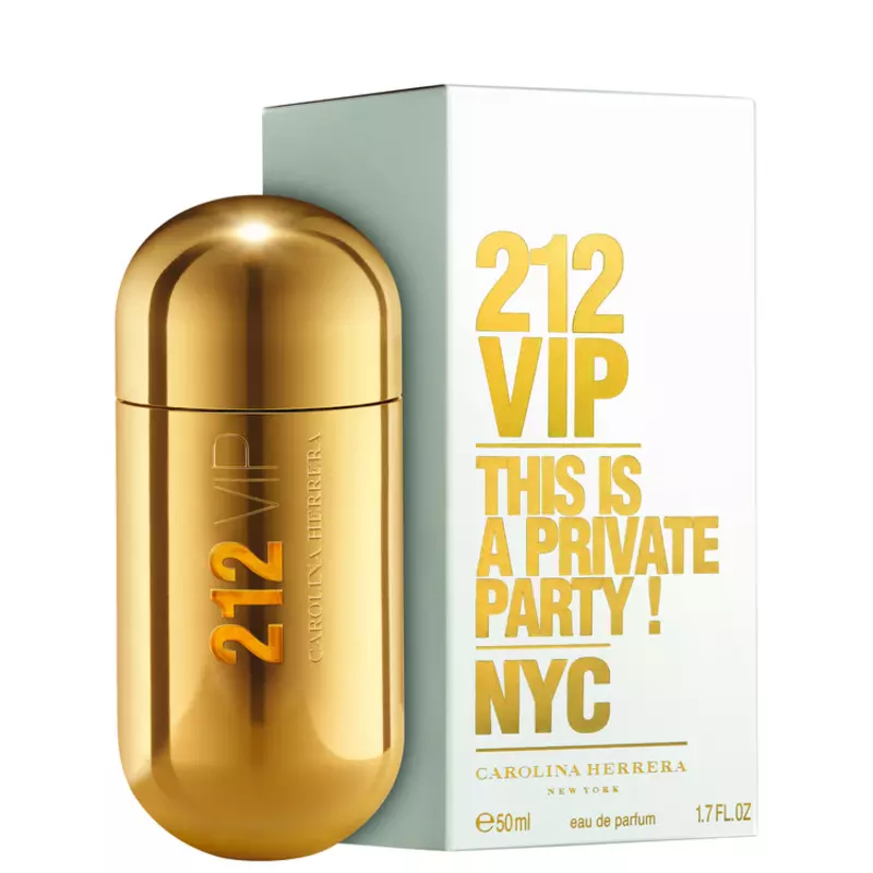 212 VIP – Carolina Herrera Eau de Parfum - Perfume Feminino 50ml - Imagem 2