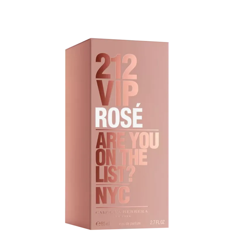 212 VIP Rosé Carolina Herrera Eau de Parfum – Perfume Feminino - Imagem 4