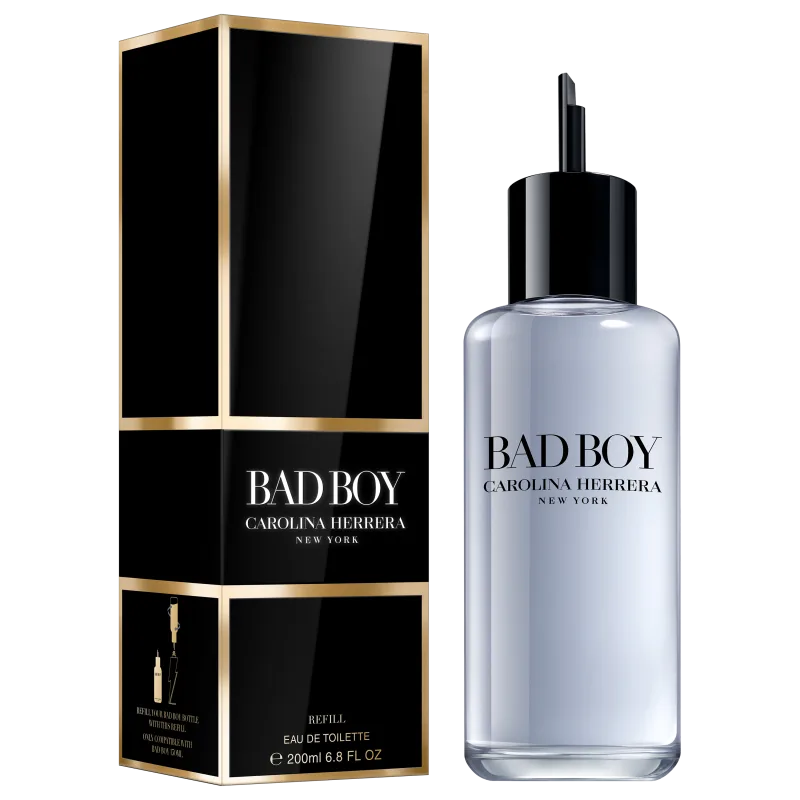 Bad Boy Carolina Herrera Eau de Toilette – Perfume Masculino - Imagem 3