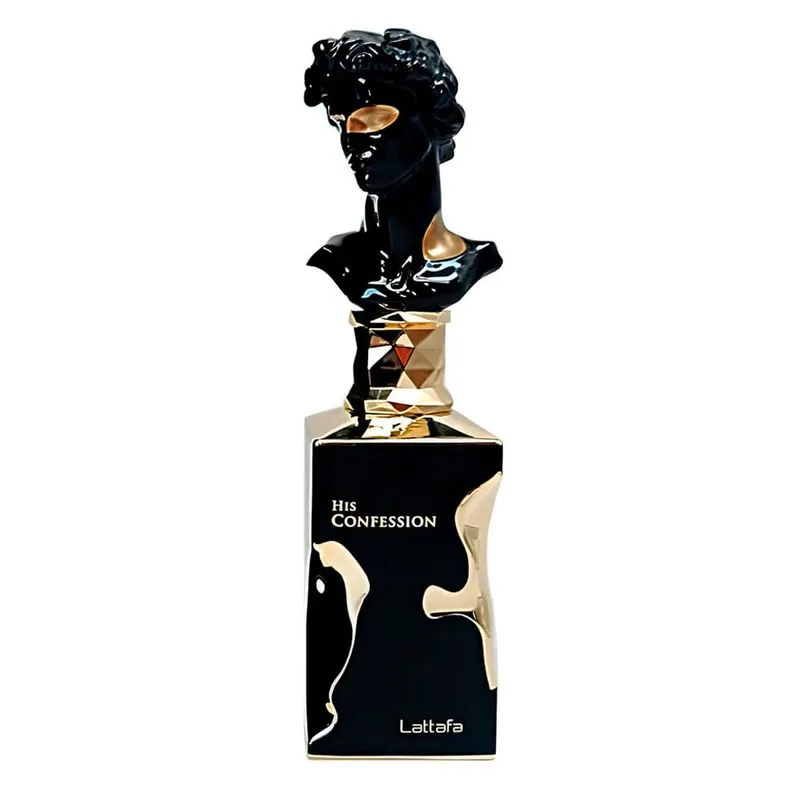 His Confession Lattafa Eau de Parfum - Perfume Árabe Masculino 100ml - Imagem 2